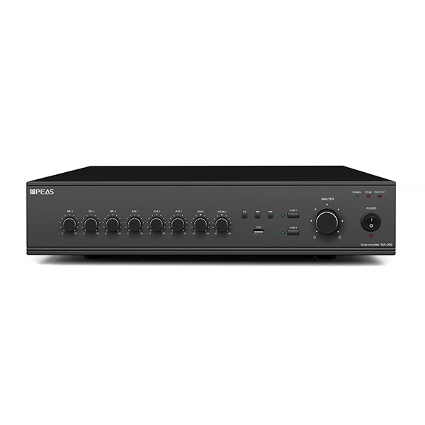 High definition Educational Equipment - MA260 60W 2 zones mixer amplifier with USB/3MIC/3AUX – Q&S