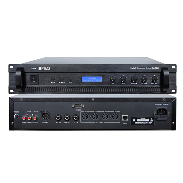 China wholesale Mini Power Mixer Amplifier - CM-5800 Series Digital Array Conference System with Discussion  – Q&S