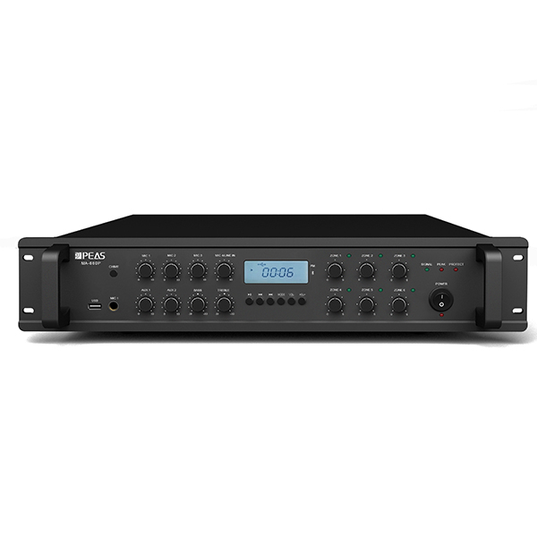 Factory making Pa System Stage System - MA660P 60W  6 zones mixer amplifier with USB/FM/AUX / Phantom Power – Q&S