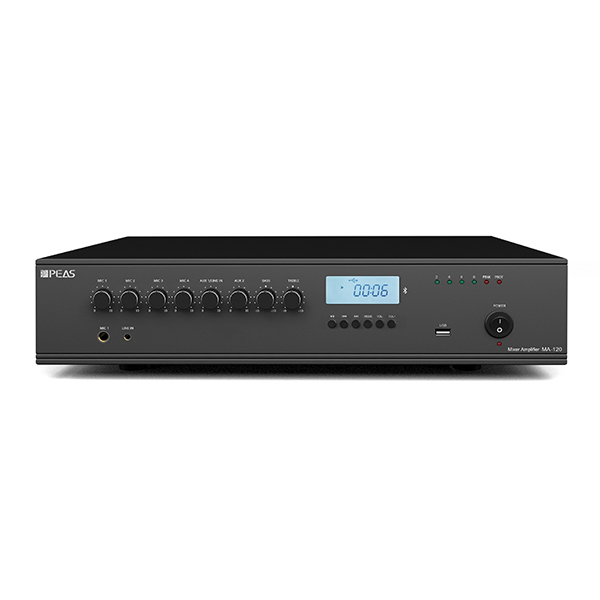 Hot sale Best Selling Products In Amazon - MA212 120W 2 zones mixer amplifier with USB/3MIC/3AUX – Q&S