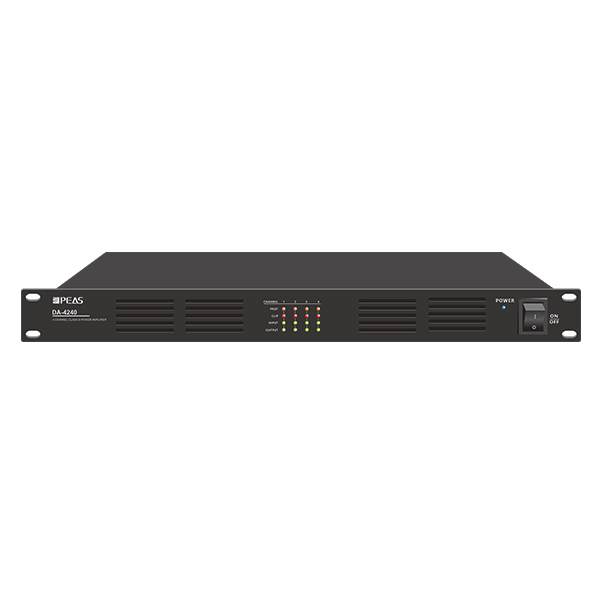 Manufacturing Companies for Wireless Conference System - DA-4240 4 Channels 240W Digital Class-D Amplifier – Q&S