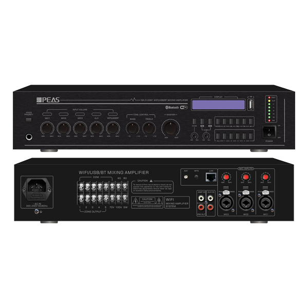 Excellent quality Audio Conference System - MA-5120WF 120W WIFI Mixing Amplifier with USB/BT/MIC  – Q&S